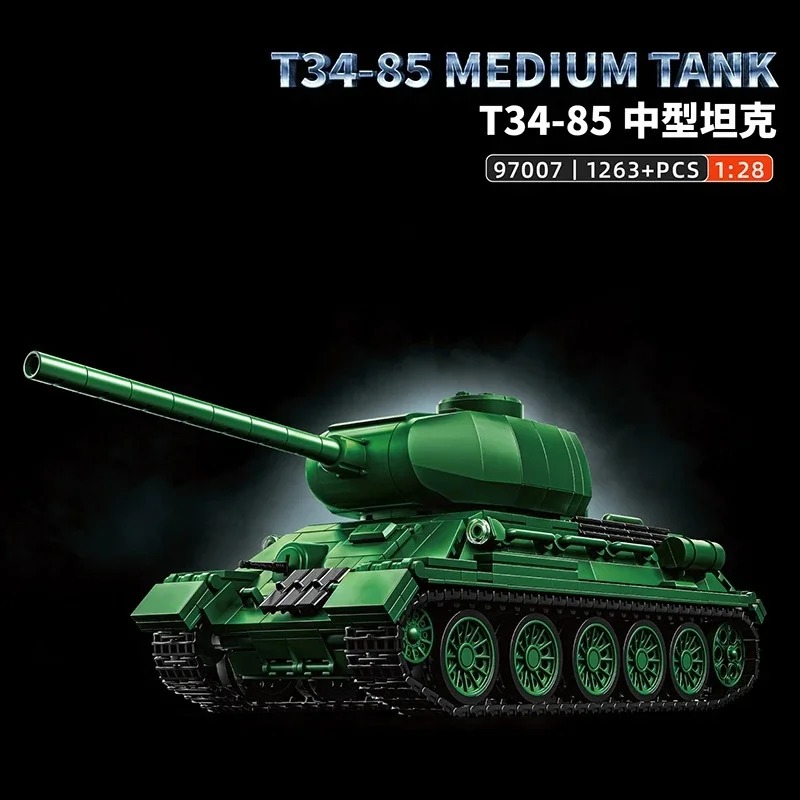 T34-85 Tank Model Kit - 1263PC - Interior Design And Build review and price