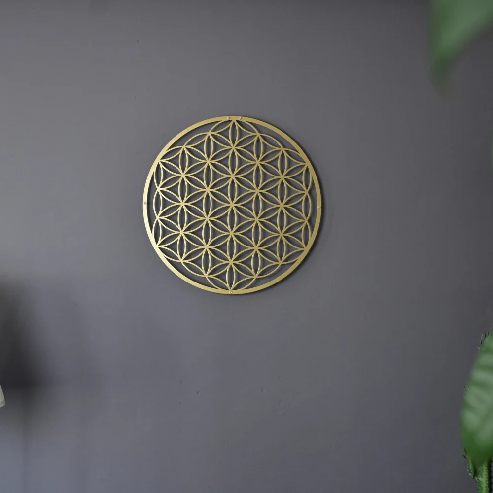 Flower of Life Metal Wall Art  - Interior Design Modern review and price