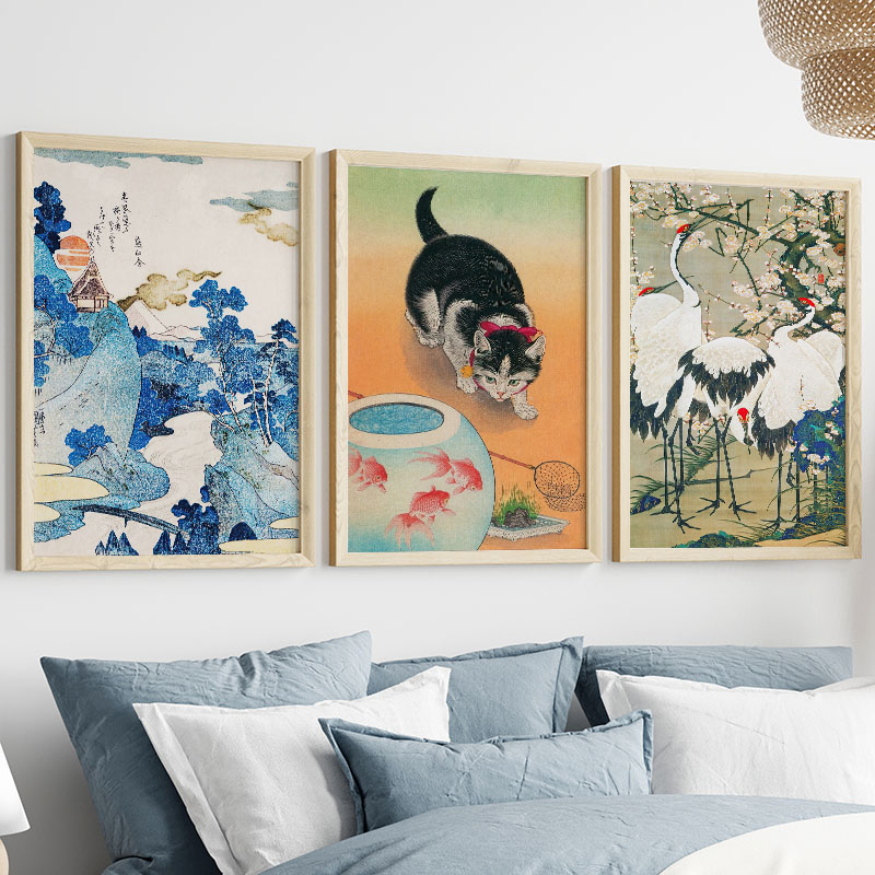Japanese Katsushika Hokusai Ca - Interior Design Modern review and price