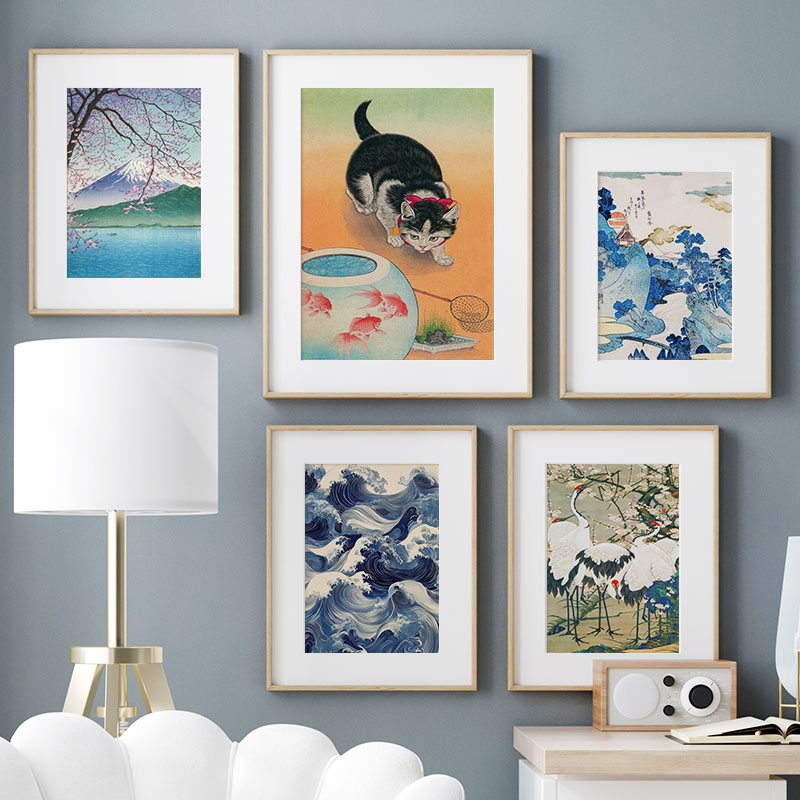 Japanese Katsushika Hokusai Ca - Interior Design Modern review and price