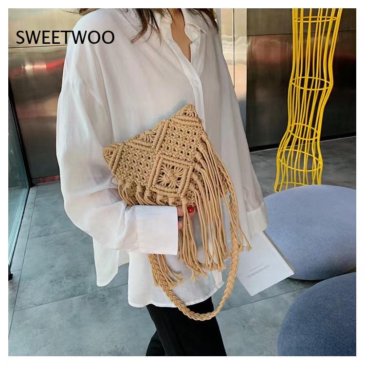 2026 Ethnic Tassel Cotton Thre - Interior Design Earth Tones review and price