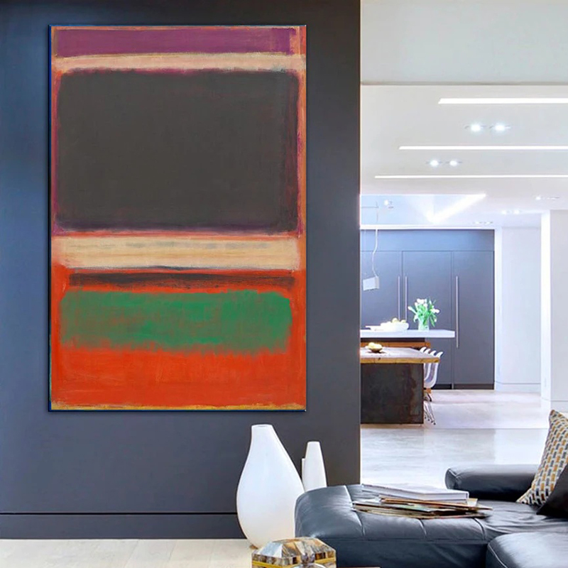 Wall Decor, Mark Rothko Poster - Interior Design Modern review and price