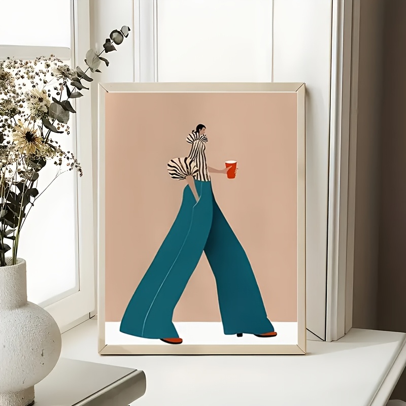 Fashionable Blue Pants Woman P - Interior Design Modern review and price